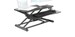 VIVO black height adjustable 32 inch standing desk converter